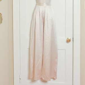 St John Wide Legged Pants 100% Silk